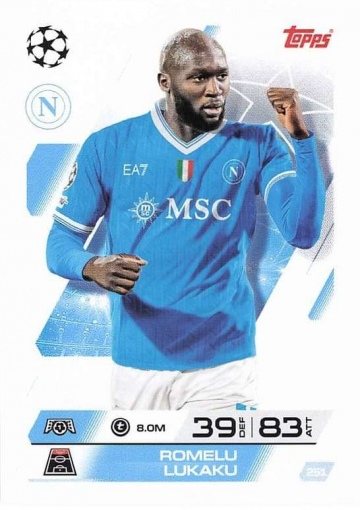 251 Romelu Lukaku ( MACL25/26 )