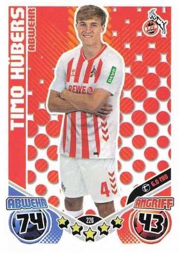 226 Timo Hübers (1. FC Köln) ( MABL25/26 )