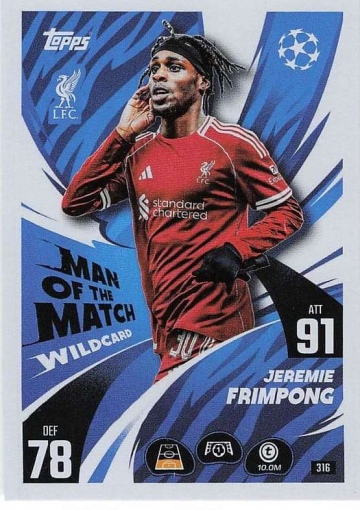 316 Jeremie Frimpong (Liverpool FC) ( MACL25/26 )