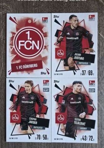 Set 1. FC Nürnberg 25/26 ( MABL25/26 )