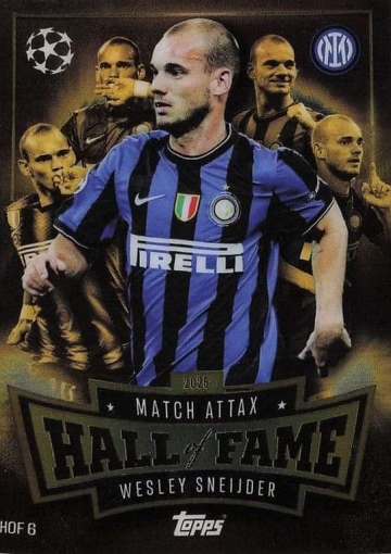 HOF6 Wesley Sneijder (FC Internazionale Milano) ( MACL25/26 )