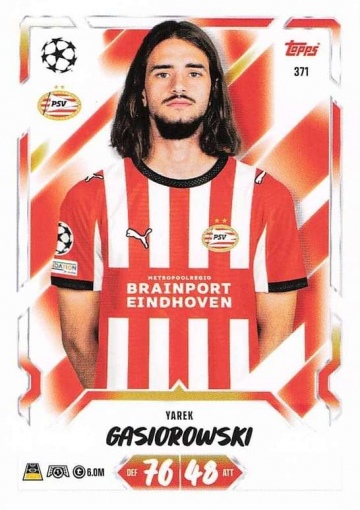 371 Yarek Gasiorowski (PSV Eindhoven) (MACL2627)