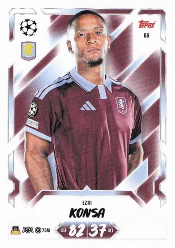 066 Ezri Konsa (Aston Villa) (MACL2627)