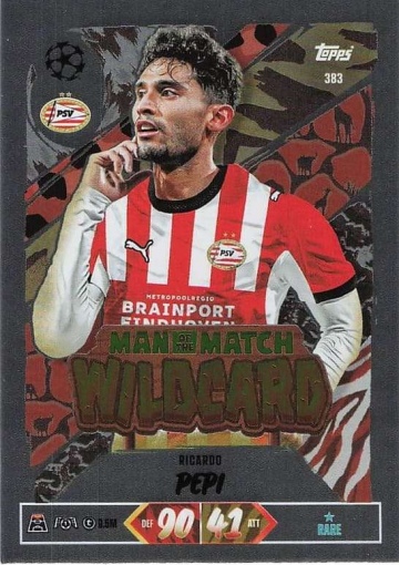 383 Ricardo Pepi (PSV Eindhoven) - Man of the Match Wildcard  ★ Rare (MACL2627)