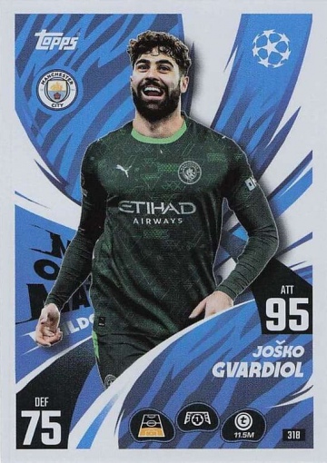 318 Joško Gvardiol (Manchester City) ( MACL25/26 )